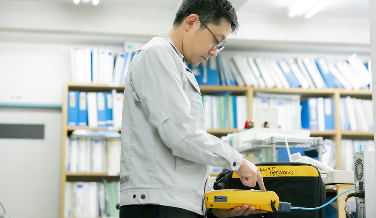 有資格者による確かな技術